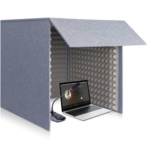 Rxakudedo超大型レコーディングスタジオ騒音を減らす80X80X80CM防音シート防音吸音材吸音研究所卓上外..