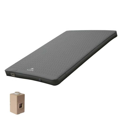 Mountainhikerキャンプ用エアマットレス、10cm高反発ポリウレタンキャンプ用エアベッド。電動エアポン..