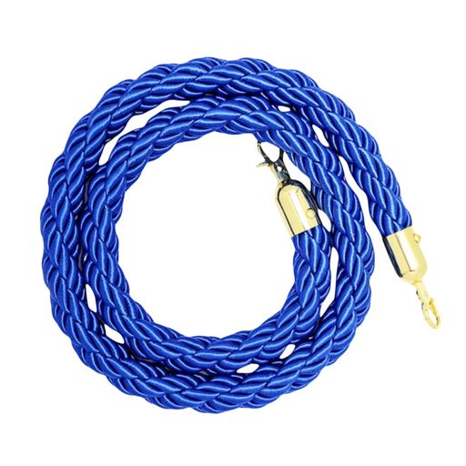 ILLIDANロープパーテーションポールロープ1.5m1本ナスカンフック行列整理ポール行列仕切りポールホテル銀行空港アミューズメントパーク編み込みタイプ空港展覧会店舗用品イベント群衆制…