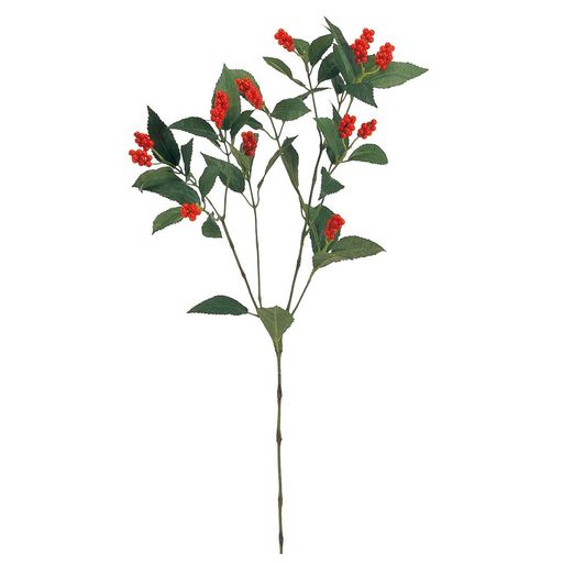 東京堂造花#レッドMAGIQブランド早春千両小FJ007838