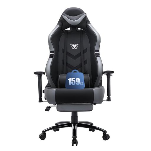 樂天商城 - CHAIRKERゲーミングチェアはハイレッグのゲーミングチェアとフットレスト付きのエルゴノミクスオフィスチェアですPUレザー製で3D調整可能なアームレスト、高さ調整機能ランバーサポート…