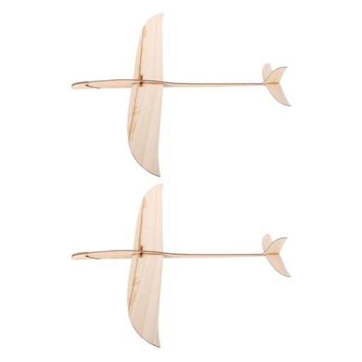 【高品質木材】耐久性のある木材を使用しており、変形や断裂が起こりにくく長期間使用できます。天然のベージュ色で、室内装飾にも適しています。 【飛行性能安定】この木製手投げグライダーは高強度木材で製造され、飛行距離が長く安定した飛行を実現します...