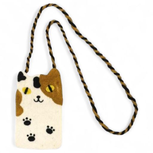 匠美風Selectハロウィン2WAY(飾り~プレゼント)フリースタイルオーナメントスマホポシェットアニマルミケネコ