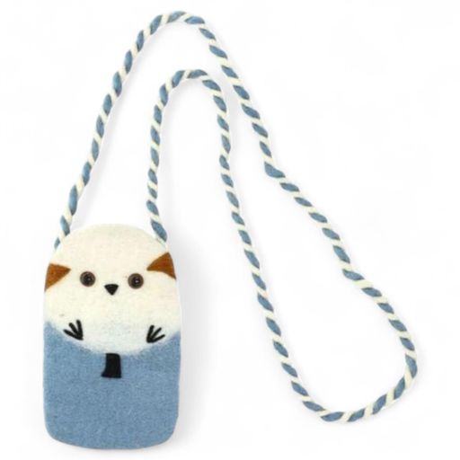 匠美風Selectハロウィン2WAY(飾り~プレゼント)フリースタイルオーナメントスマホポシェットアニマルシマエナガ