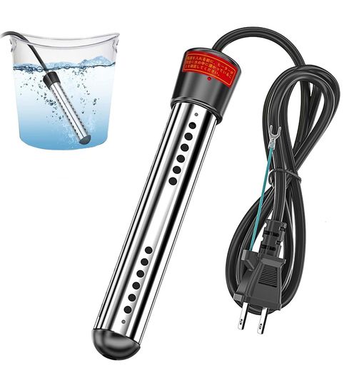 ヒーター、プールヒーター、1500Wポータブルバケツヒーター、浸漬、自動電源オフ、バスタブヒーター、..