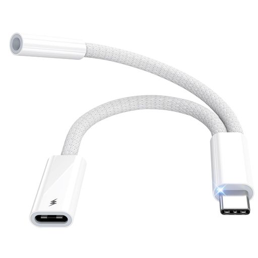 USBTypeCto3.5mm�����ǥ����Ѵ������ץ���2in1����ۥ󥸥�å��Ѵ�������C����ۥ��Ѵ�DAC���Hi-Fi����24Bit/96KHz&PD60W��®����Ʊ�����Ѳ�ǽ����Ĵ��/����/�����б�