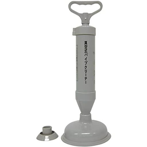 日本クリンテック(NihonCleantech)ポンプ式パイプクリーナー直径15.5cm全長41cmすっぽんトイレ洗面台排水口詰まり解消