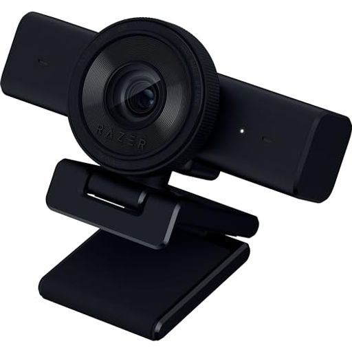 Razer レイザー Kiyo V2 X ストリーミングウェブカメラ1440p 60 FPS HD 高速かつ正確な オートフォーカス 内蔵マイク 80° 広角レンズ 3.7 MP センサー プライバシーカバー内蔵 素早く簡単なソフトウ…