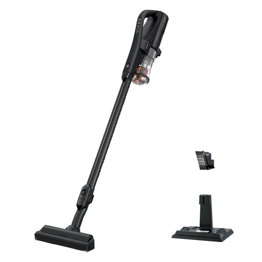 【WEB専用】日立掃除機コードレススティッククリーナー強力パワー軽量1.1Kg自走式PV-BL1A2ラクかるスティック日本製ブラックハンディクリーナースタンド付き