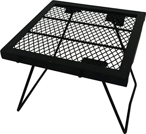 尾上製作所(ONOE)マルチスタンドplusMS-3434[直火で使用可ローテーブルブラック組立340x340x270mm天板3..