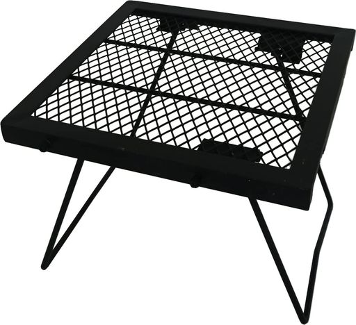 尾上製作所(ONOE)マルチスタンドplusMS-3434[直火で使用可ローテーブルブラック組立340x340x270mm天板3..