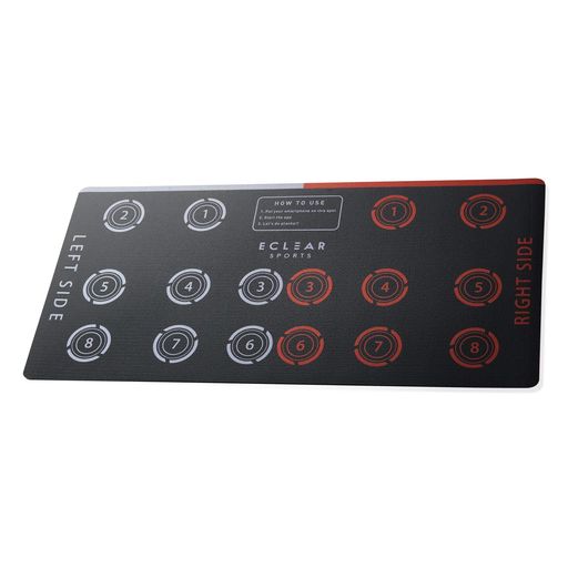 エレコムトレーニングマットヨガマット厚さ4mm[専用アプリで自宅で楽しくトレーニング]収納ベルト付100..