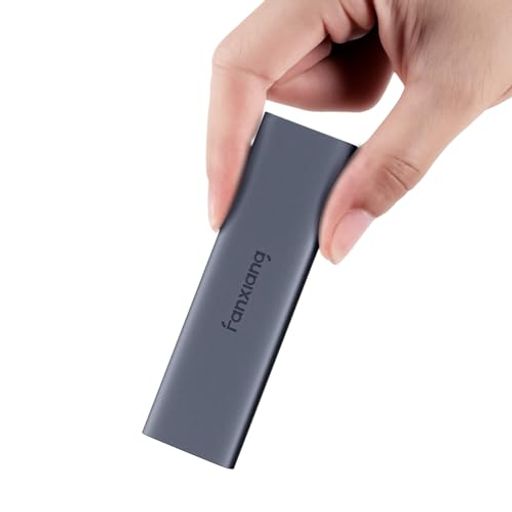 【超軽量高速SSD】Fanxiangポータブル外付けSSD最大1050MB/s【PS4/PS5対応】USB3.2Gen2携帯便利データ暗号化ハードディスク軽量小型静音ノートPC/タブレッ/iPhone対応高速ポータブル