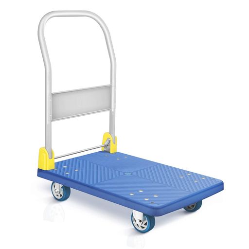 Warasee台車折りたたみ200KG「1年品質保障」静音手押し台車キャスター付き業務用台車大型家庭用室内・..