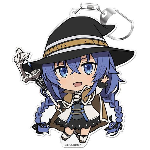 乐天商城 - [azumaker]無職転生~異世界行ったら本気だす~ぷにこれ!キーホルダー(スタンド付)ロキシー・ミグルディアver.2