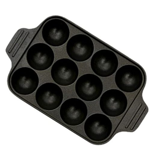 たこ焼きプレートたこ焼き器IH対応ガス火対応フッ素加工テフロンガス直火ガスコンロカセットコンロキャンプ16穴12穴(ガス火・IH対応12穴)