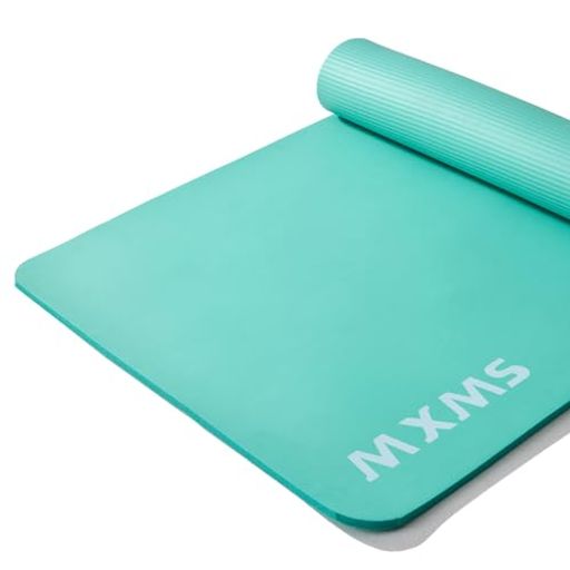 YURENメンズ用トレーニングマット幅広90*200cm極厚10mm15mm特大ヨガマット高密度ニトリルゴム筋トレマットピラティスエクササイズマット滑り止め初心...