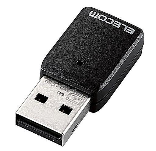 USB3.0に対応し、パソコンに装着するだけで高速な無線通信を実現する11ac・USB3.0対応 867Mbps小型無線LANアダプターです。 USB3.0対応で、11acルーターの能力を最大限発揮しながら、旧機種(WDC-867U3)から89%のサイズダウンを実現した小型化モデルです。 ノートパソコンに装着しても、飛び出す部分はわずか22mmです。装着したまま持ち運んでも気になりません。 電波干渉に強い5GHz帯(11ac/n/a)は867Mbps、一般的な通信帯域である2.4GHz帯(11n/g/b)は300Mbpsの高速通信が可能です。(規格値) 他の端末と同時にデータを受信・処理することができるMU-MIMO機能を搭載しています。※ルーター側もMU-MIMOに対応している必要があります。