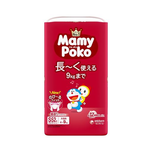 【パンツ Sサイズ】マミーポコ 大きめで長~く使える パンツ ドラえもん オムツ 4~9...