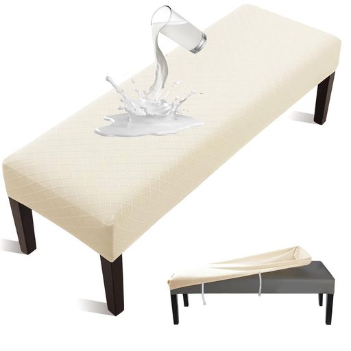 「セクションzz.luxi」ベンチカバーベンチシートカバー長椅子カバーフィット【全面防水(TPU隔水分子膜)..