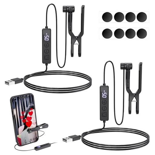 CYBRIDGE オートクリッカー USB給電式 自動タップ機 スマホ連打ツール オートクリッカー 連打装置 自動タップ クリックし続け iPhone/iPad/Android 各種タッチパネル機器対応 無音 高速 117段階の…