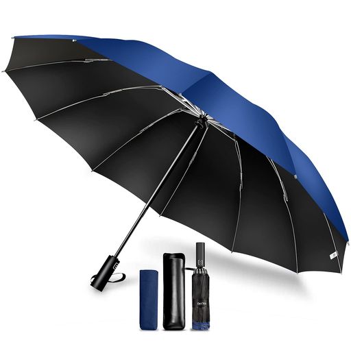 樂天商城 - 折りたたみ傘折り畳み傘【高強度12本骨大きいサイズ】ワンタッチ自動開閉超撥水耐風傘頑丈逆折り式おりたたみ傘晴雨兼用傘UVカット紫外線遮蔽豪雨梅雨対策台風対応メンズレディース…