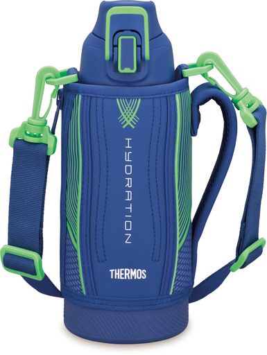 サーモス水筒真空断熱スポーツボトル0.8Lブルーグリーン保冷専用FHT-802FBLGR