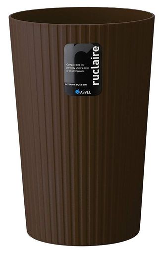 アスベルゴミ箱M「ルクレールコレクション」10Lブラウン621932
