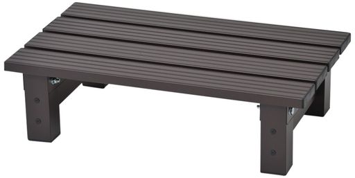 リビングアウト(LivingOut)頑丈アルミ縁台60cmブラック