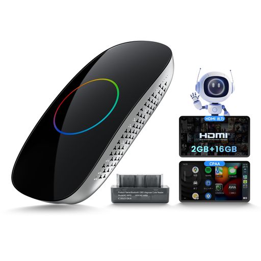 ATOTOOUT【AIBox】ワイヤレスCarplay・Android