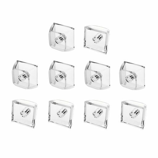 サムコス透明キーキャップPC素材透明度の高いXDAキーキャップ高打鍵感高耐久機械的キーボード用(10個セット)