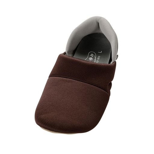 カラー:ブラウン 3Lサイズ 26.5~27.5cm 表:ポリエステル100% 内:ポリエステル100% 底材:合成皮革 重さ(片方Lサイズの場合):約95g