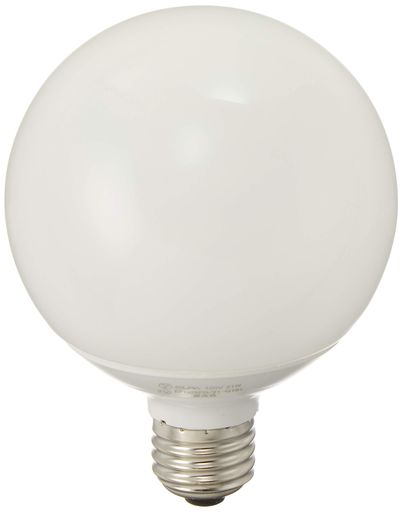 エルパ(ELPA)電球形蛍光灯G形100W形電球100V21W1230lm3波長形昼光色EFG25ED/21-G101H