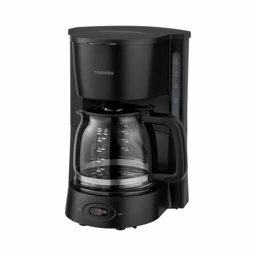 TOSHIBA(東芝)コーヒーメーカーHCD-5B(K)紙フィルター不要シャワードリップタイプフリターレスブラック