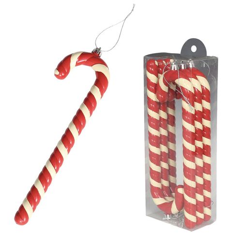 ダルトン(DULTON) クリスマスツリー飾り オーナメント キャンディケーン Mサイズ 6個セット 北欧 重厚感 デコレーション パーティー ギフト プレゼント 贈り物 高さ 248MM 幅 73MM 奥行き 17MM CMG…