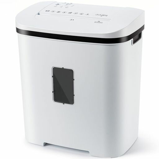 Rakuten - Gulcircleシュレッダー電動家庭用静音:業務用マイクロカットマイクロクロスカット家庭用シュレッダーしゅれったー電動21L大容量4x40mm細断枚数14枚連続細断60分書類/カード/ホッチキス針細…