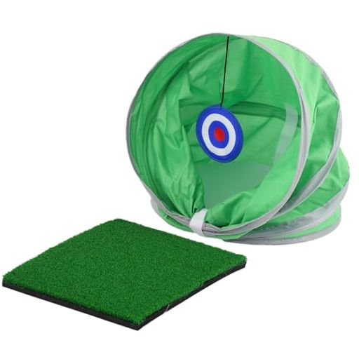 JCフレンドアプローチ練習人工芝付き折りたたみ小型ゴルフ練習器具ゴルフYJC-AP01
