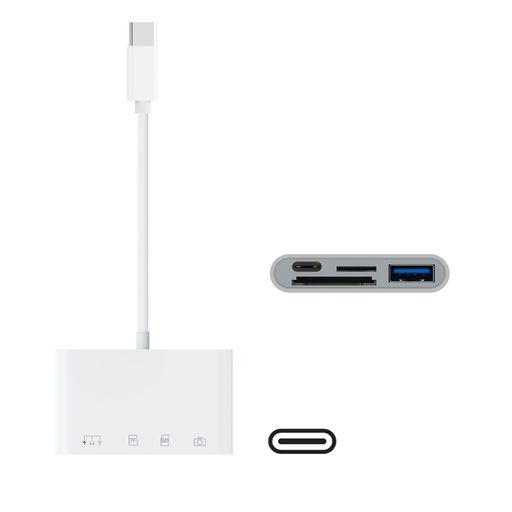 👑【4-in-1 多機能設計】タイプc sdカードリーダー は、SDカードポート(SD/SDHC/SDXC)、TFカードポート(Micro SD/SDHC/SDXC)、USB3.0ポート、多機能Type-Cポートを搭載。写真・動画・ドキュメント・オーディオを簡単にインポート/エクスポートでき、スマホのストレージ不足を一気に解決する便利な SDカードリーダー タイプc です。 👑【3-IN-1 Type-Cポート搭載】本製品の多機能USB-Cポートは「高速データ転送」「急速充電」「オーディオ出力」の3つの機能に対応。用途に応じて切り替え可能で、充電しながら音楽を楽しむこともできる メモリーカードリーダー。日常からビジネスまで幅広く活躍します。 👑【OTG機能・プラグ&amp;プレイ】カードリーダー タイプc はOTG機能を搭載し、PC不要でスマホやタブレットから直接メモリカードにアクセス可能。専用アプリ不要、挿すだけでデジタルカメラの写真をスマホに転送できます。旅行や撮影現場でも即座にデータ共有できる type-c sdカードリーダー。
