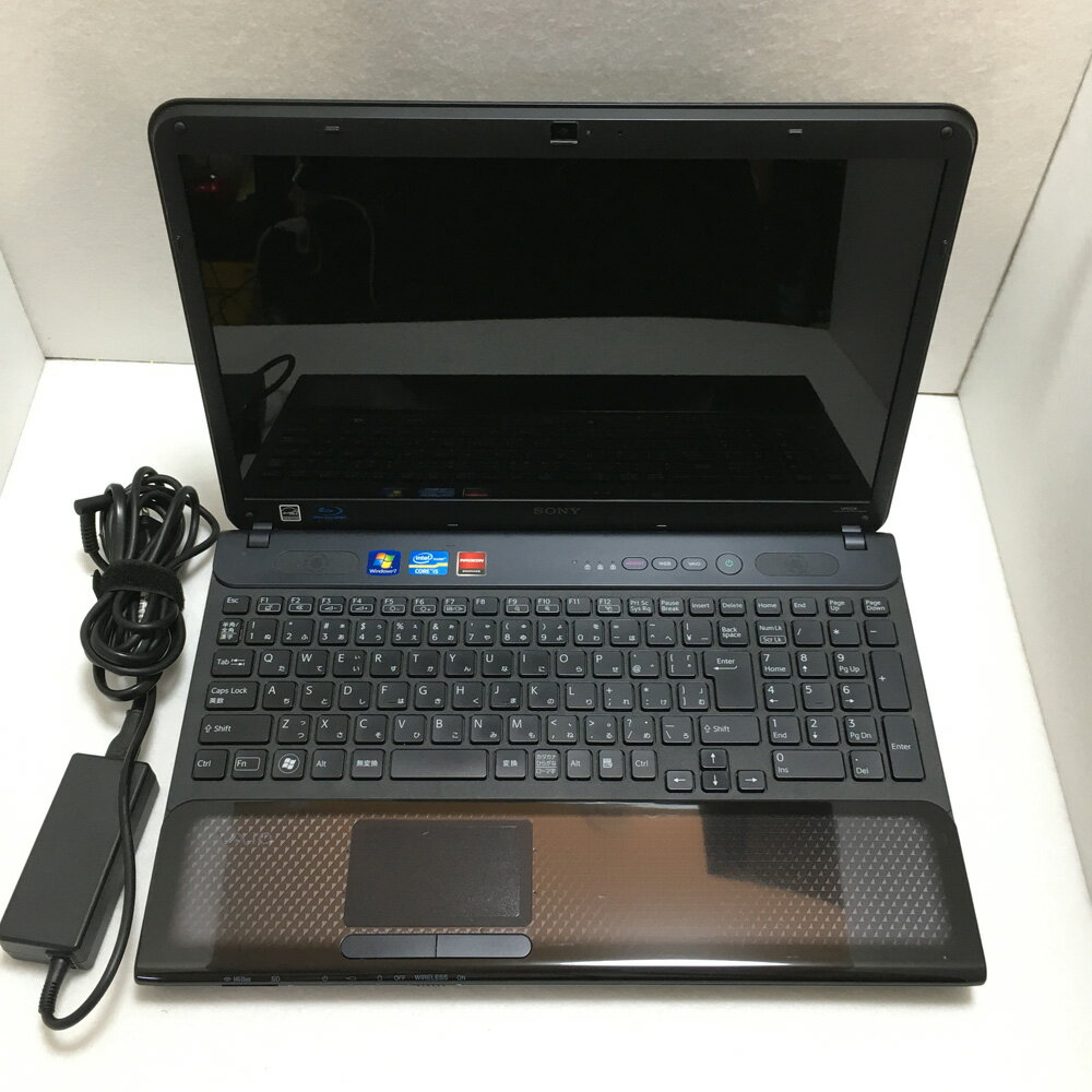 【中古】中古ノートパソコン　15.6型　SONY-VPCCB19FJ/ i5-2410M /4GB / SSD 128GB / Win10 Pro 64bit/Office2019/WEBカメラ搭載/ブル..