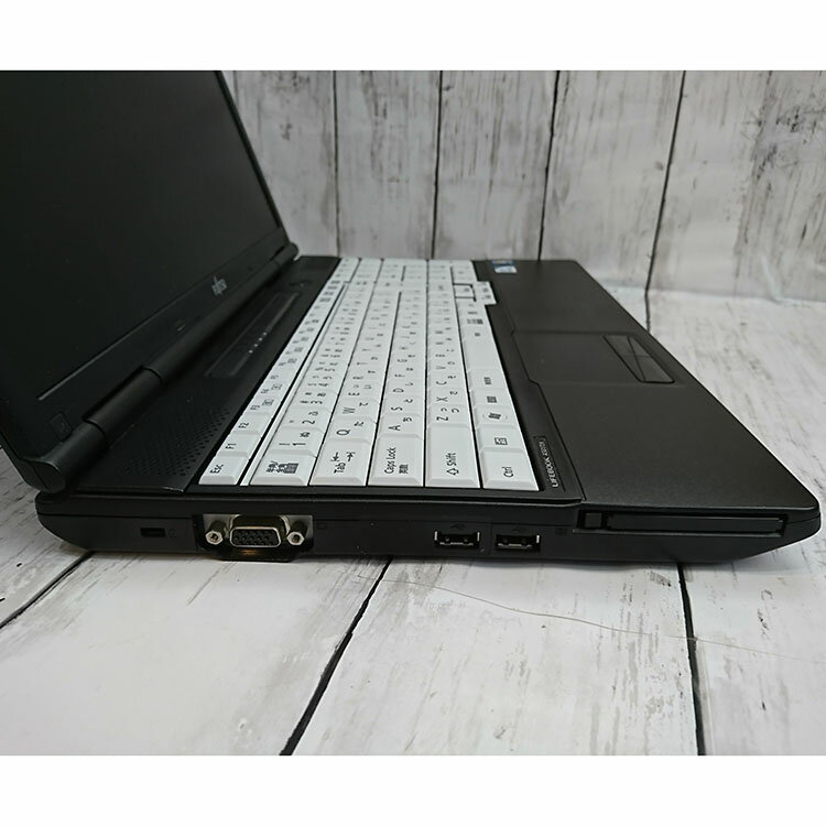 【中古 ノート パソコン】富士通 A561/DX Celeron (B710) Windows10 Office付き 4GB 15.6インチ/SSD120