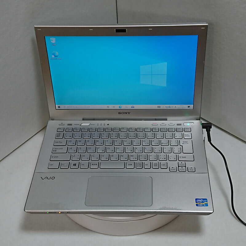 【中古 ノート パソコン】ソニー SONY SVS13129CJS　i5-3210M　Windows10 Office2019付き 8GB 　爆速SSD★訳あり