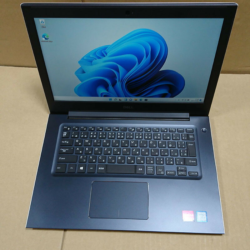 【中古】 DELL VOSTRO5471　Core i7-8550U　Ms office 2019/4GB/SSD128GB/14 インチ【中古ノートパソコン 中古パソコン office付き】WEBカメラ搭載/解像度1920×1080/Windows10//Windows11/AMD RADEON 535/