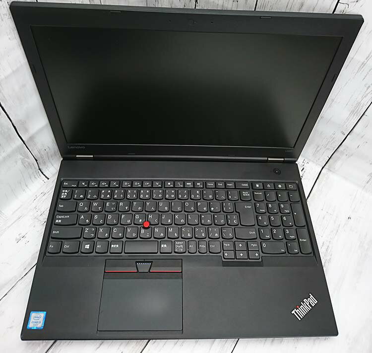 【中古 ノート パソコン】LENOVO　Thinkpad　L560 Corei3 6100U Windows10 Office付き 4GB 15インチ 0005-01