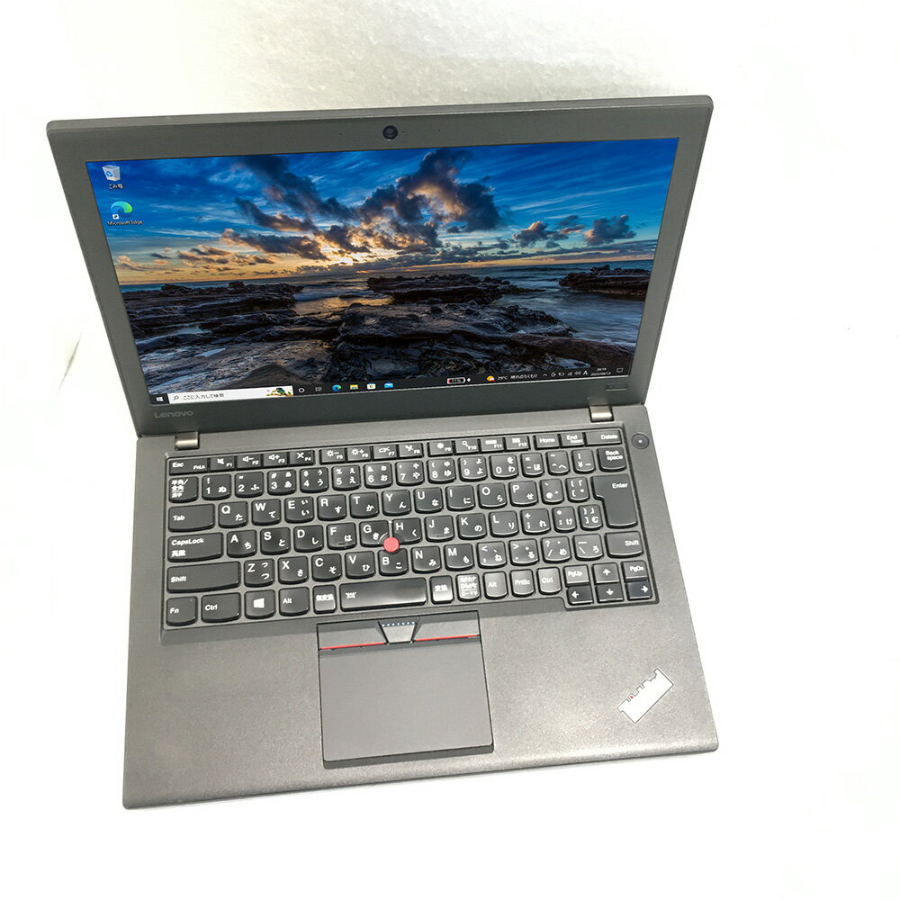 【中古】レノボLenovo ThinkPad X260 第六世代Core-i5 新品 SSD 正規版Office2019付 無線WIFI、USB3.0 中古ノートパソコン Windows10 Pro 64bit 中古パソコン Win10 モバイルパソコン レノボ