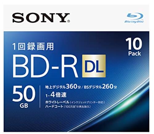 SONY ブルーレイディスク 10BNR2VJPS4