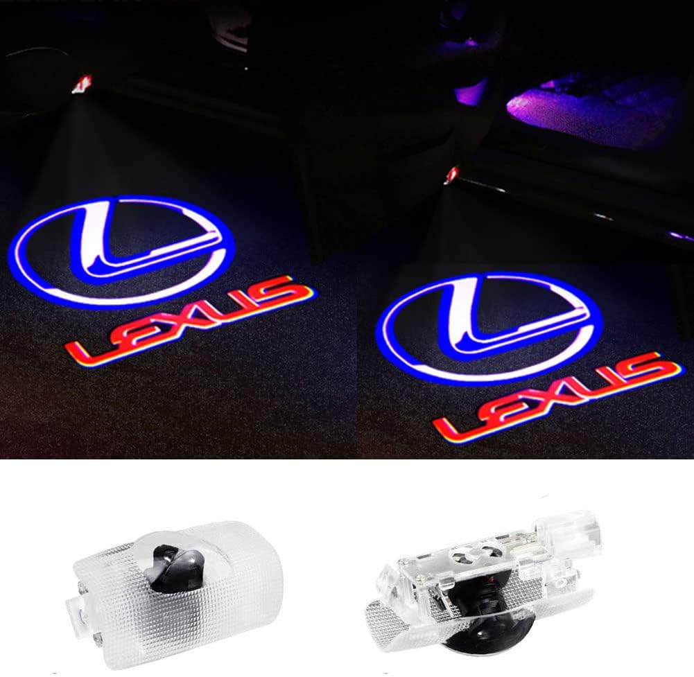 レクサス（LEXUS）カーテシライト LEDロゴ カーテシランプ 純正交換タイプ 2個セット