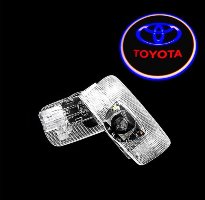 トヨタ（TOYOTA）トヨタ車用 カーテシライト LEDロゴ カーテシランプ 純正交換タイプ 2個セット