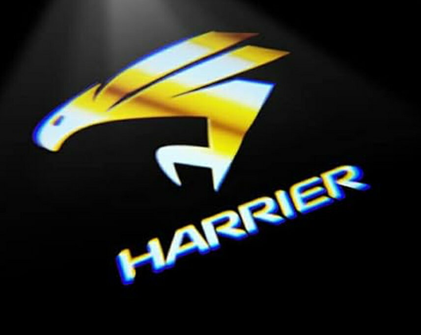 トヨタ（TOYOTA）ハリアー80系カーテシライト LEDロゴ カーテシランプ 純正交換タイプ