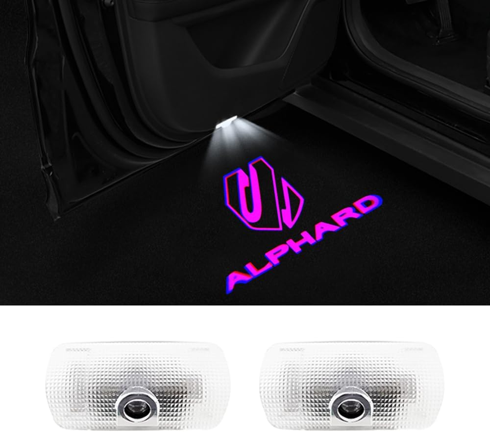 アルファード 40系 カーテシランプ 車用カーテシライト 車種専用設計 LEDロゴ投影