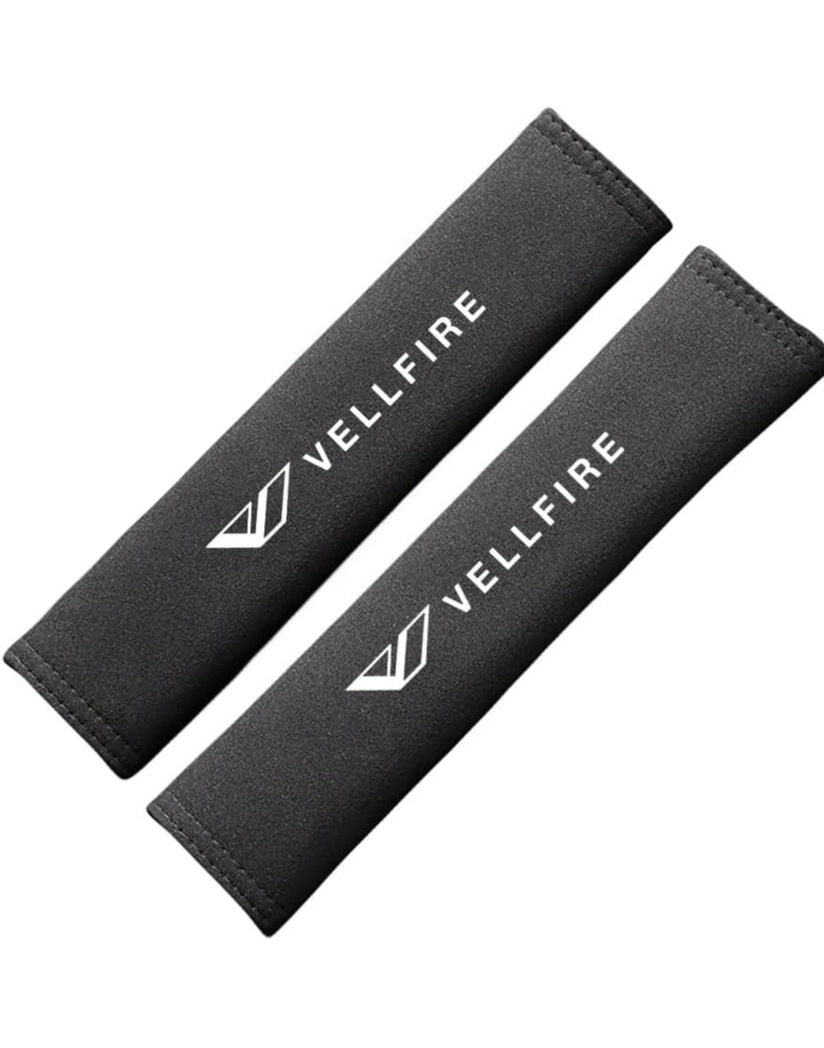 トヨタ(ヴェルファイア)ロゴシートベルトカバーシートベルトパッドシートベルトショルダー2枚セット ブラック